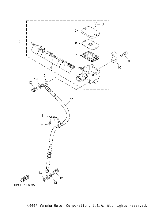 FRONT MASTER CYLINDER