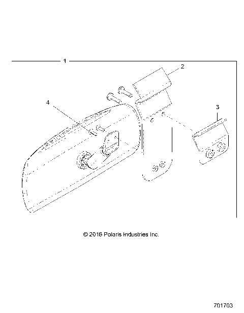 BODY, CENTER MIRROR - R17RTM99AM/U99AT (701703)