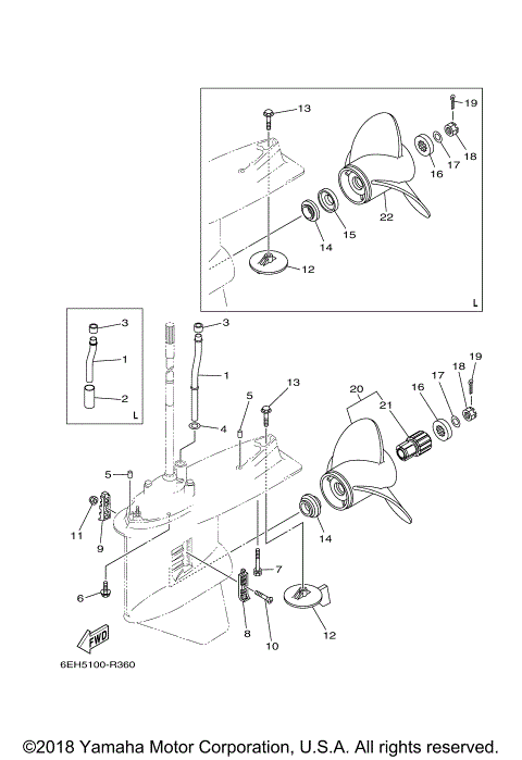 LOWER CASING DRIVE 2