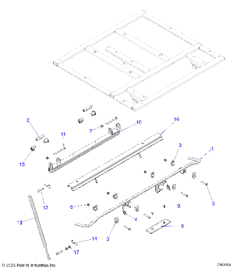 BODY, DUMP BOX LEVER and SHOCK MOUNTING - A25SKE57C1/CK/E1/EK (C102598)