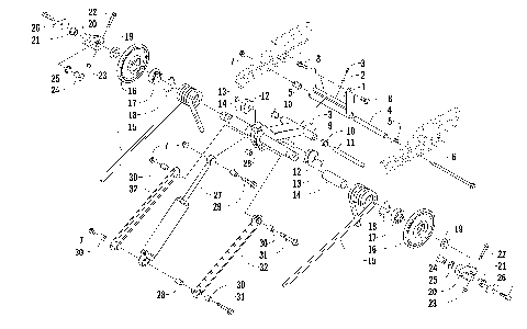 REAR SUSPENSION REAR ARM ASSEMBLY [93550]