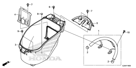 LUGGAGE BOX@REAR GRIP