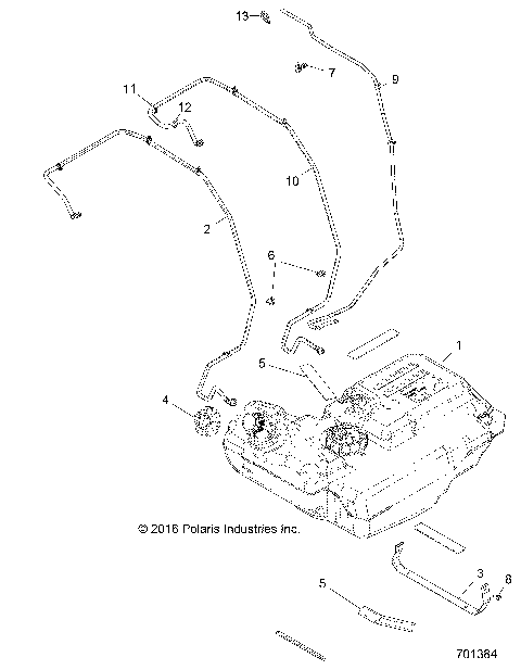 BODY, FUEL TANK - Z18VFE92BB/BM/BS/BU/LBK (701384)