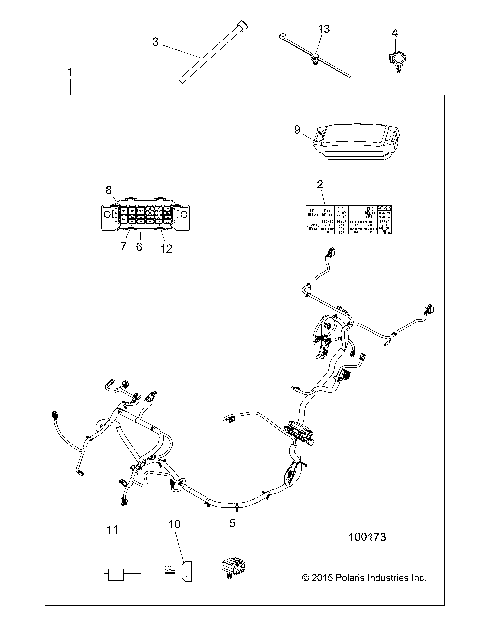 ELECTRICAL, WIRE HARNESS - A16DAA32A1/A7 (100173)