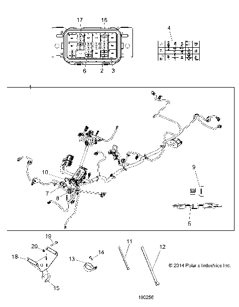 ELECTRICAL, HARNESS - A16SHS57CM (100256)
