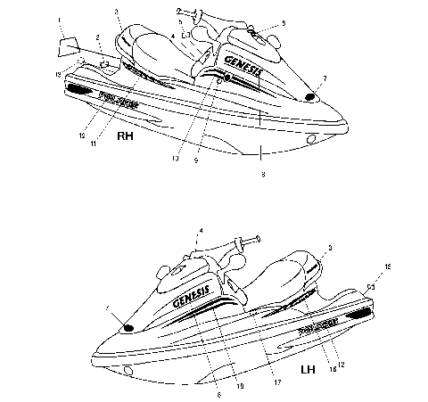 DECALS - W005099D (4955775577A011)