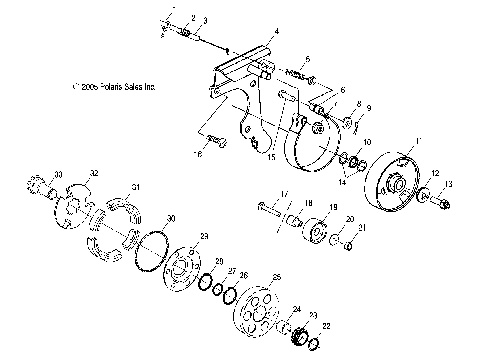 DRIVE TRAIN, CLUTCH - S23WAA1ASA/1AEA (4997579757A14)