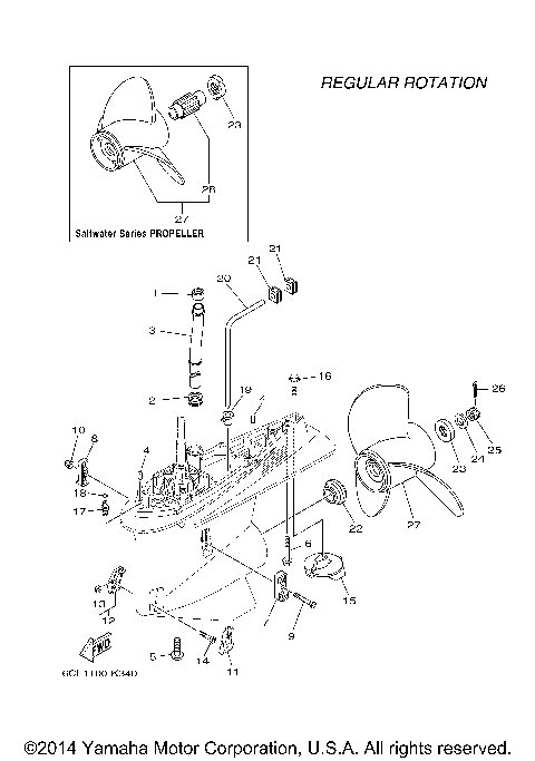 LOWER CASING DRIVE 2