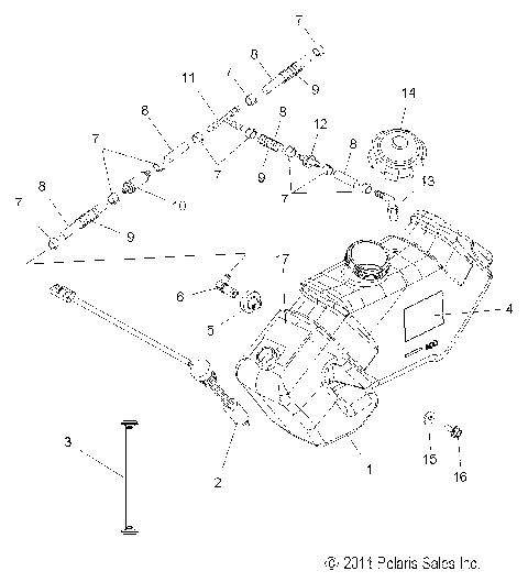 ENGINE, OIL BOTTLE - S15PU6NSL/NEL (49SNOWOILBOTTLE13600WIDE)