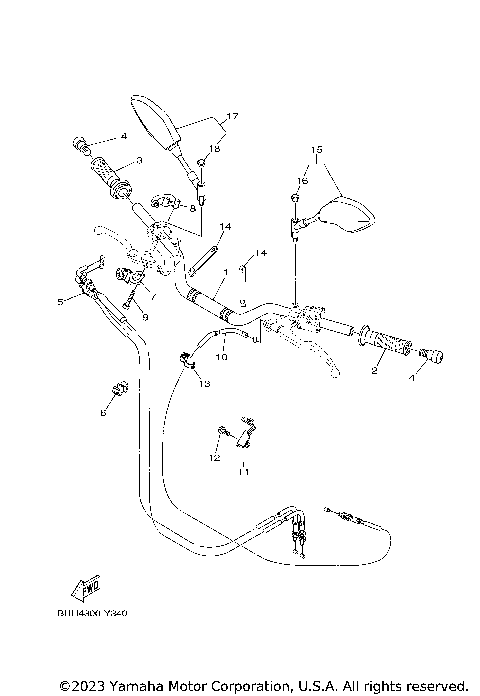 STEERING HANDLE & CABLE