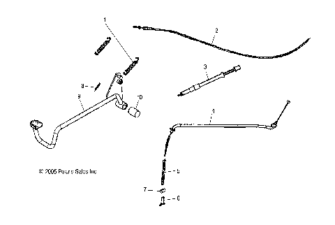 BRAKE, REAR - A07SB20AA (49ATVBRAKERR07PHX)