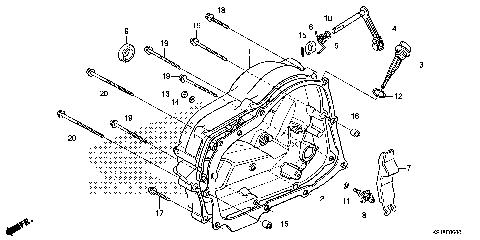 RIGHT CRANKCASE COVER