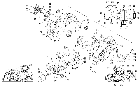 CRANKCASE ASSEMBLY [93949]