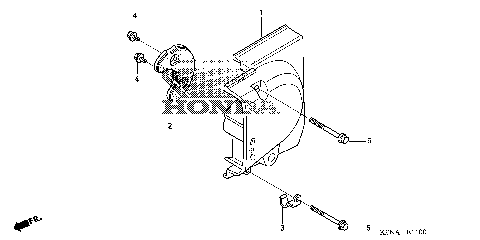 LEFT REAR CRANKCASE COVER