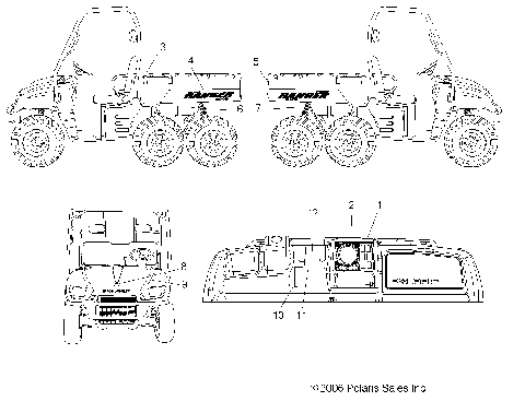 DECALS - R07RF68AD/AF (49RGRDECAL077006X6)