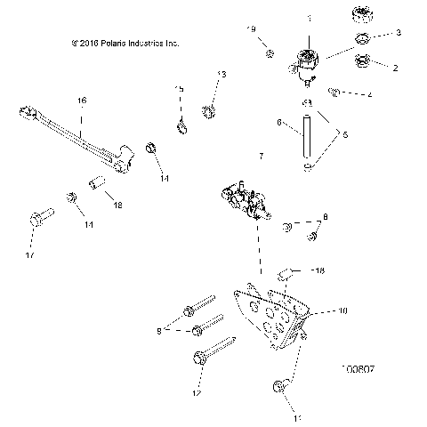 BRAKES, BRAKE PEDAL and MASTER CYLINDER - A18SXD95B9/SXE95BR/BC/BE (100807)