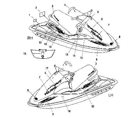 DECALS - W014699D (4964816481A007)