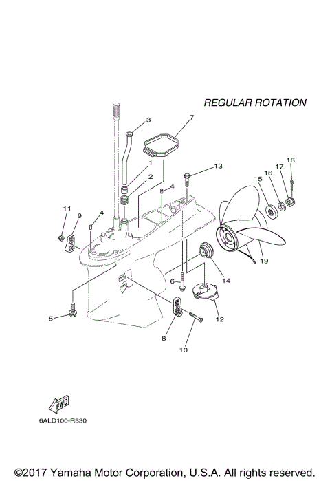 LOWER CASING DRIVE 2