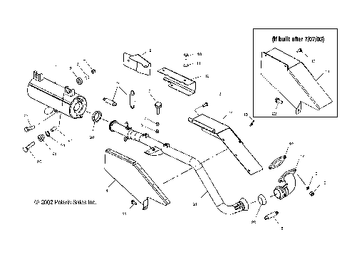 EXHAUST SYSTEM - C11RB42AA/C11RD50AA/AB/C11RF50AA (4981898189B03)