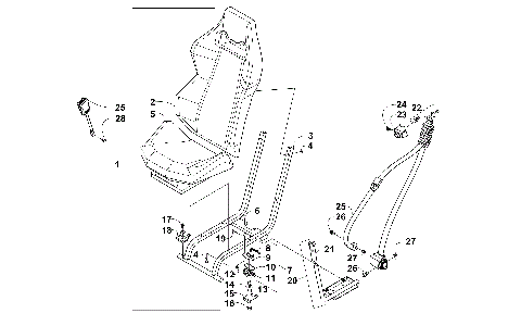 FRONT SEAT ASSEMBLY [100025]