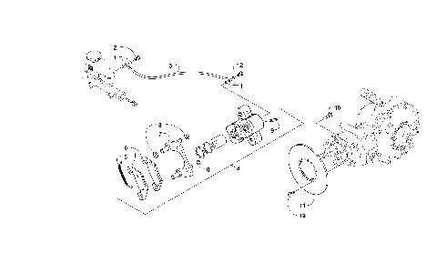 REAR BRAKE ASSEMBLY [100423]