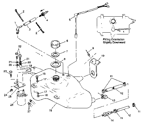 OIL TANK SL 900 B974091 and SL 1050 B974090 (4940974097B001)