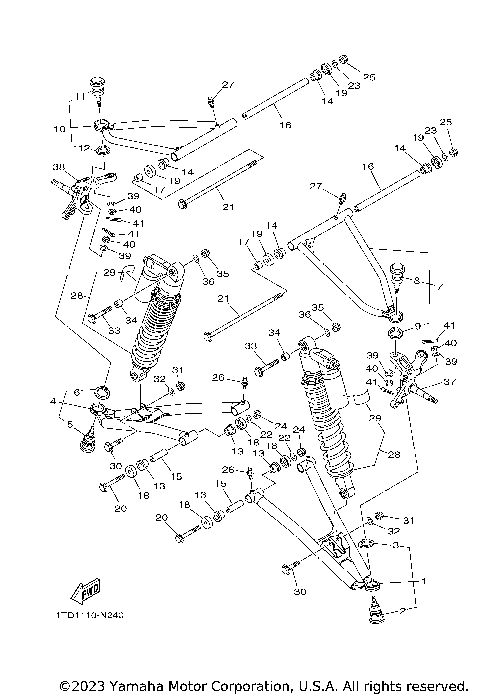 FRONT SUSPENSION & WHEEL