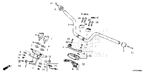 HANDLEBAR@HANDLE COVER