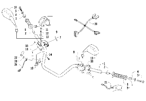 HANDLEBAR ASSEMBLY [96457]