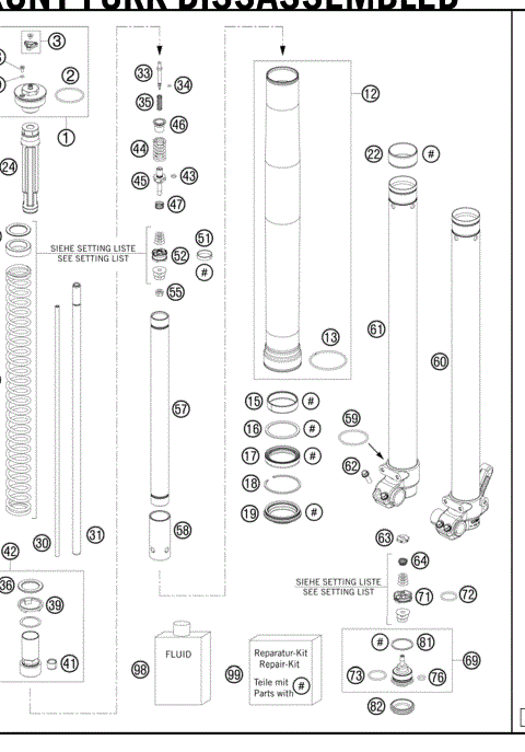 FRONT FORKDISSASSEMBLED  Page 5