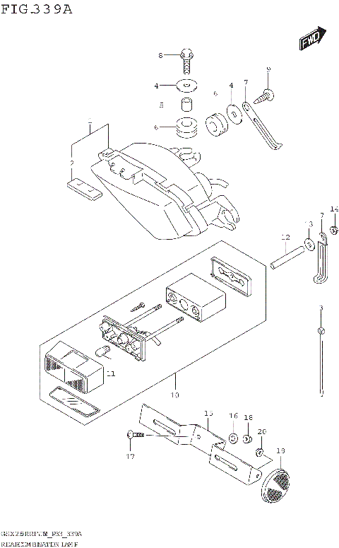 REAR COMBINATION LAMP