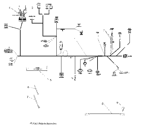 ELECTRICAL, WIRE HARNESSES - A09GJ45AA (49ATVHARNESS09OUT450)