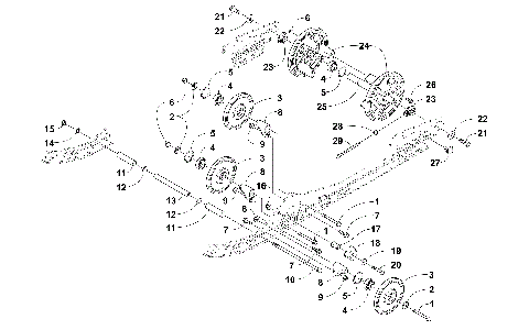 IDLER WHEEL ASSEMBLY [101204]