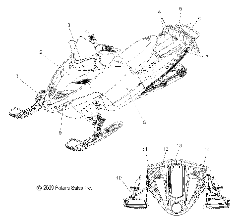 BODY, DECALS - S10PD7FSL (49SNOWDECAL10TRBOLX)