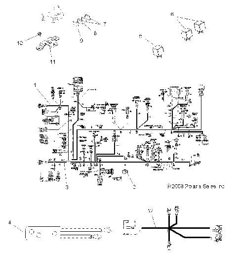 ELECTRICAL, HARNESSES - A08MN50AF/AN/AQ/AR/AS/AT/AW/AX (49ATVHARNESS08EFI)