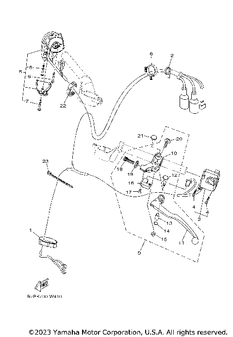 HANDLE SWITCH & LEVER