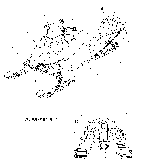 BODY, DECALS (SNOW CHECK) - S10PS8 ALL OPTIONS (49SNOWDECAL10600SBDRGN)