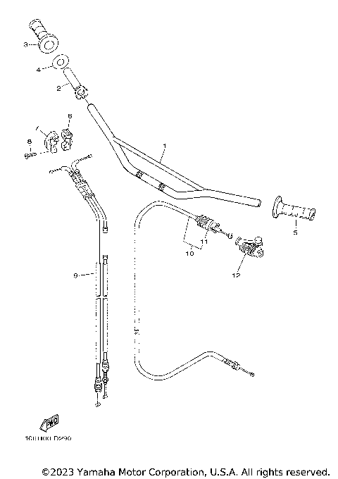 STEERING HANDLE & CABLE