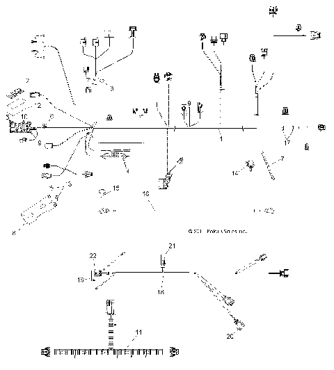 ELECTRICAL, WIRE HARNESSES - R14TH76AA/AC/EAS/AAC/ACC/EASC (49RGRHARNESS12800XP)