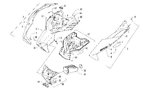 HOOD AND AIR INTAKE ASSEMBLY [103546]