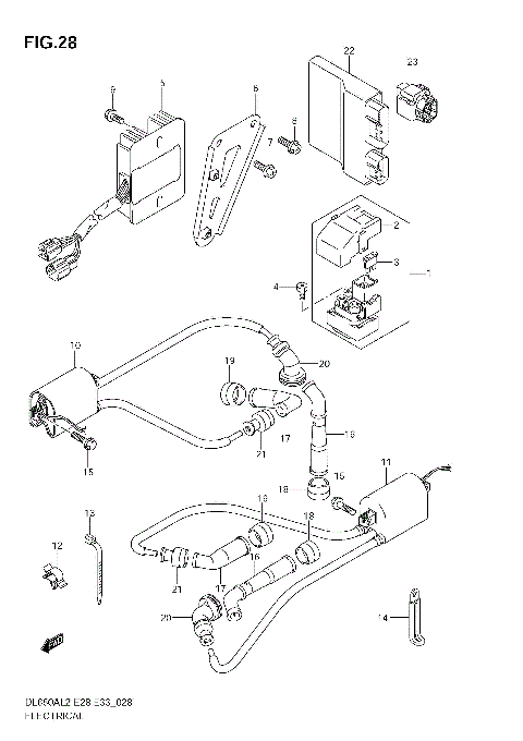 ELECTRICAL (DL650AL2 E33)