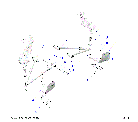 SUSPENSION, FRONT A-ARMS and MOUNTING - A26SED57C1 (C760119)