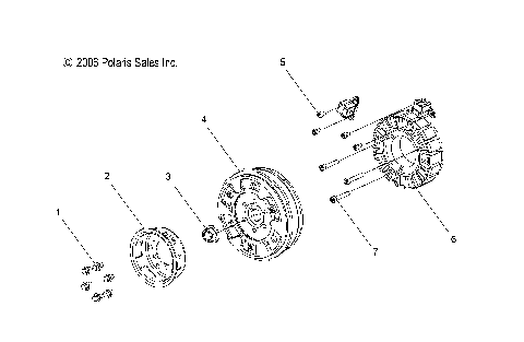 ENGINE, STATOR/FLYWHEEL - S08PD6/PB6/PB7/PP6/PP7 ALL OPTIONS (49SNOWSTATORCLEAN)