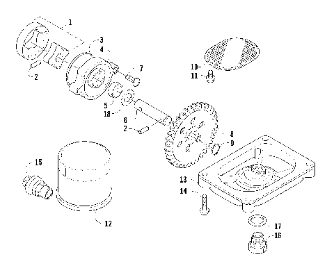 OIL FILTER/PUMP ASSEMBLY [90317]