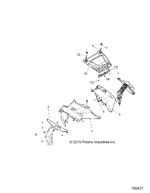 BODY, HOOD AND FRONT BODY WORK - Z16VDE92NH/NW (700437)