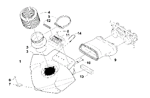 AIR SILENCER ASSEMBLY [88298]