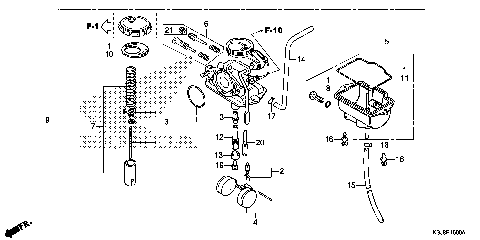 CARBURETOR (CRF80F)
