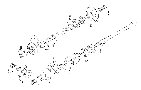 SECONDARY DRIVE ASSEMBLY [83623]