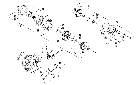 GEARCASE ASSEMBLY [86533]