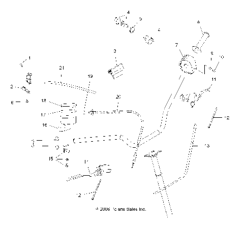 CONTROLS and INDICATOR - A07GP52AA/AB (49ATVCONTROLS07OUT525)